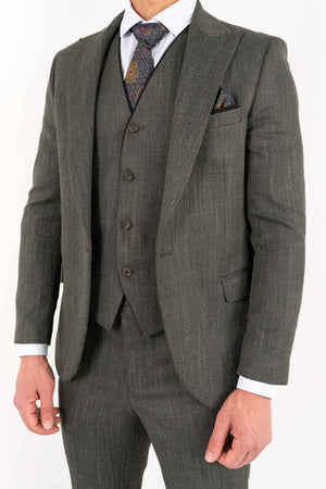 Carlson regular fit dress grønn