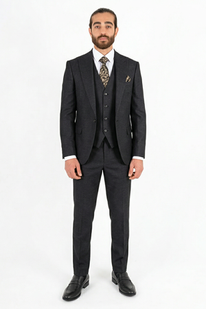 Edvard regular fit dress svart