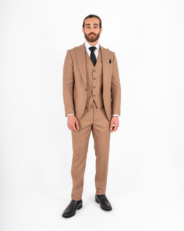 Edvard regular fit dress khaki