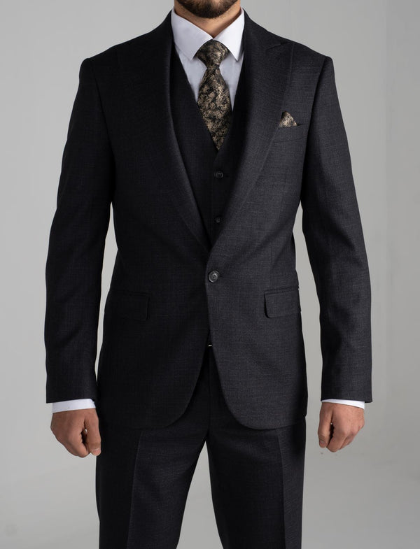 Edvard regular fit dress svart