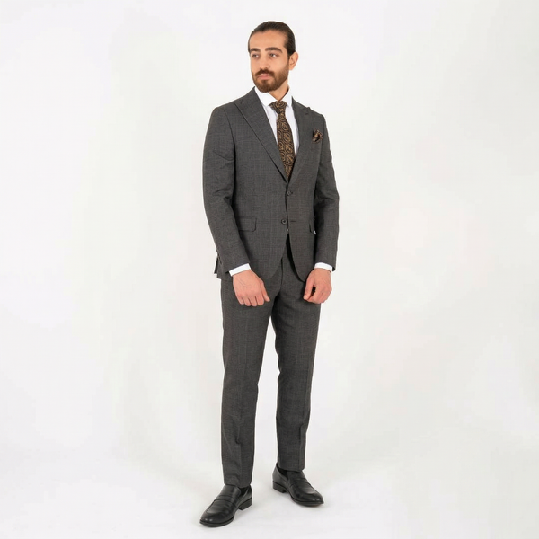 Frankia regular fit dress kullgrå