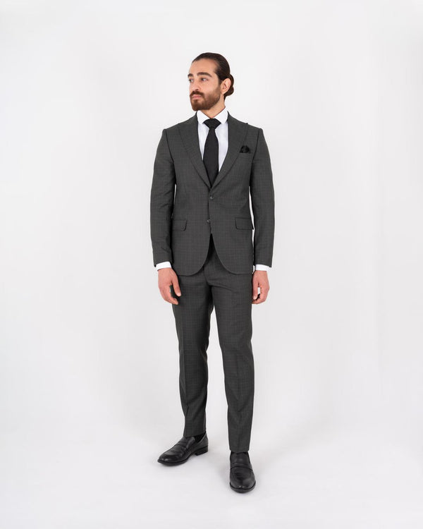 Frankia regular fit dress mørk grønn