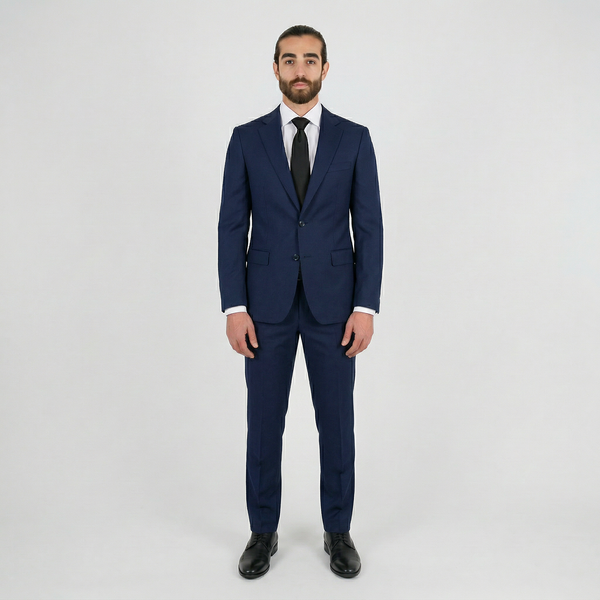 Gunnar regular fit dress marineblå