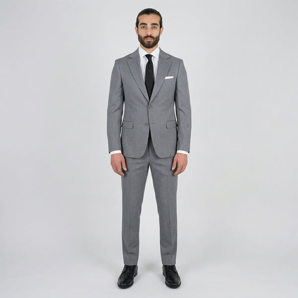 Gunnar regular fit dress røykt grå