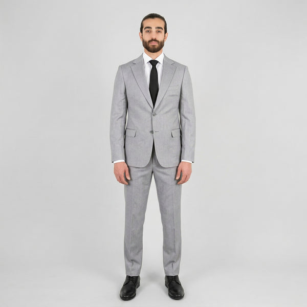 Gunnar regular fit dress sølvgrå