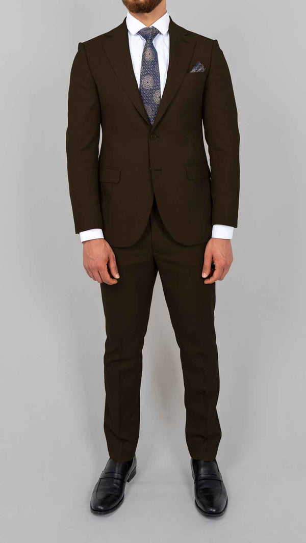 Gustav regular fit dress brun