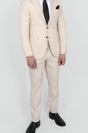 Haakon regular fit dress krem