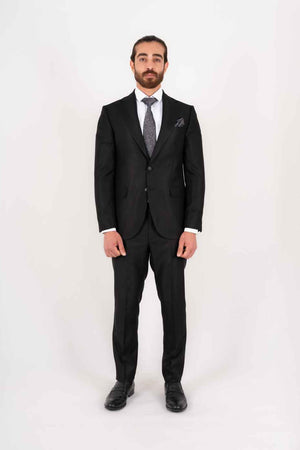 Henrik regular fit dress svart