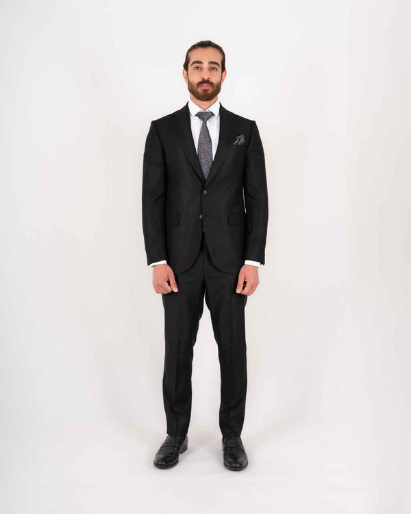 Henrik regular fit dress svart