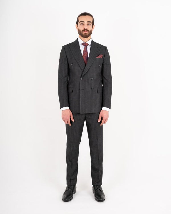 Johan regular fit dress kullgrå