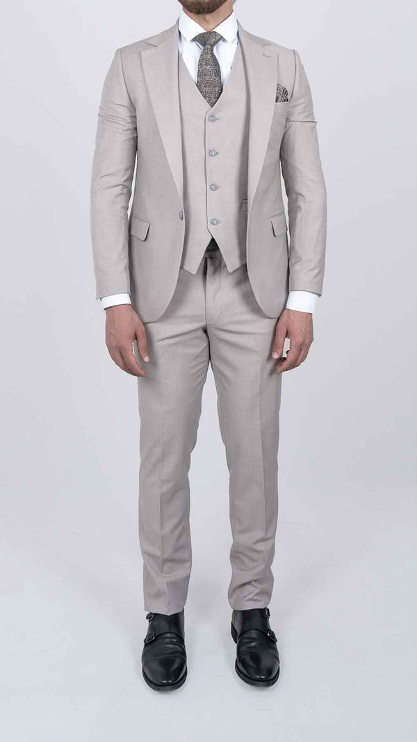 Ragnar regular fit dress beige