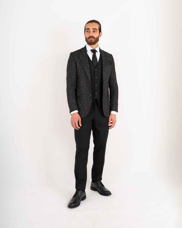 Victor regular fit dress svart